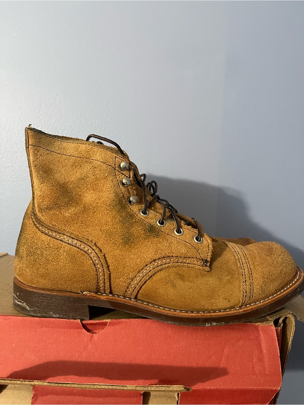Red Wing Iron Rangers Hawthorne Factory Seconds Size 9 D 8083 Made In USA